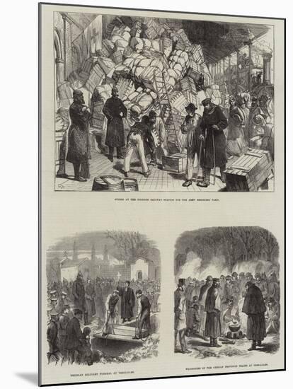 Franco-Prussian War-null-Mounted Giclee Print