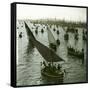 Franco-Russian Celebration, the Harbour, Toulon (Var, France), around 1900-Leon, Levy et Fils-Framed Stretched Canvas