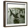 Franco-Russian Celebration, the Harbour, Toulon (Var, France), around 1900-Leon, Levy et Fils-Framed Photographic Print