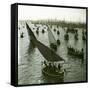 Franco-Russian Celebration, the Harbour, Toulon (Var, France), around 1900-Leon, Levy et Fils-Framed Stretched Canvas