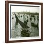 Franco-Russian Celebration, the Harbour, Toulon (Var, France), around 1900-Leon, Levy et Fils-Framed Photographic Print