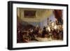 Francois Antoine Boissy D'Anglas Saluting the Head of the Deputy Jean Bertrand Feraud-Alexandre Evariste Fragonard-Framed Giclee Print