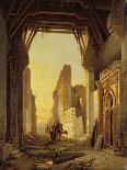 The Gates of El Geber in Morocco-Francois Antoine Bossuet-Framed Stretched Canvas