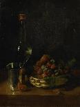 Still Life Showing Brie Cheese-Francois Bonvin-Giclee Print