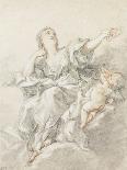 Chinese Curiosity, Study for a Tapestry Cartoon, C.1742-Francois Boucher-Giclee Print
