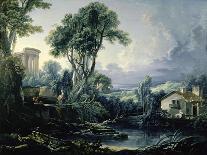 Landscape with Water Mill, 1743-Francois Boucher-Giclee Print
