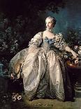 Madame De Pompadour (1721-64)-Francois Boucher-Premium Giclee Print