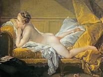 A Seated Nude Female-Francois Boucher-Giclee Print