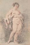 Standing Nude Female-François Boucher-Giclee Print