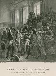 Bonaparte and the Council of Five Hundred at St. Cloud, 10th November 1799, 1840-Francois Bouchot-Giclee Print