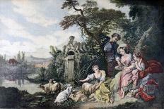 The Abdication of Napoleon at Fontainebleau on 11 April 1814-François Bouchot-Giclee Print