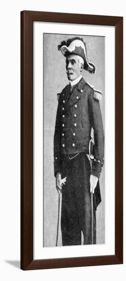 François C. Antoine Simon, President of Haiti, Dressed as an Admiral, 1922-null-Framed Giclee Print