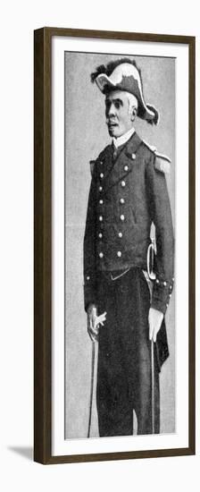 François C. Antoine Simon, President of Haiti, Dressed as an Admiral, 1922-null-Framed Premium Giclee Print