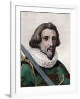 Francois de Bonne, duc de Lesdiguieres (1543-1626), French soldier and Constable of France-French School-Framed Giclee Print