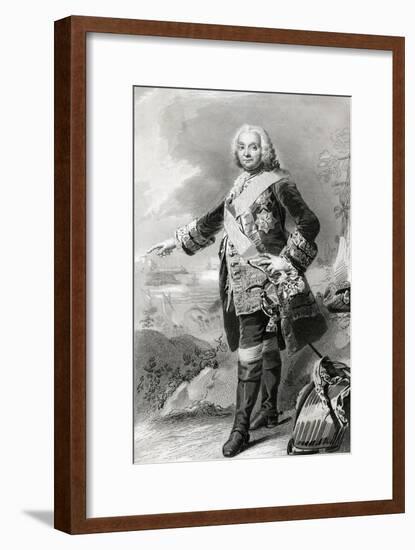 Francois de Chevert-null-Framed Art Print