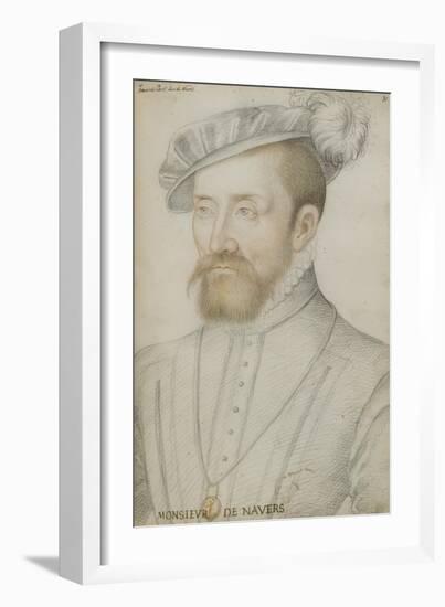 François De Cleves-Jean Clouet-Framed Giclee Print