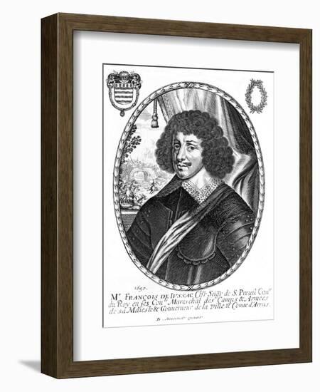 Francois de Jussac-Balthasar Moncornet-Framed Art Print