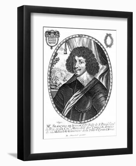 Francois de Jussac-Balthasar Moncornet-Framed Art Print