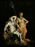 Scene of Hell: Detail Showing Hades and Persephone, Rulers of the Underworld-Francois de Nome-Giclee Print