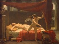 Amor and Psyche, 1817-François-Edouard Picot-Framed Stretched Canvas