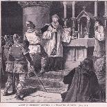 Robert of Normandy Rallying the Crusad Ers Ad 1097-Francois Edouard Zier-Giclee Print