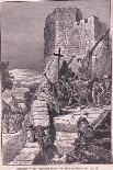 Arrest of Archbishop Geoffrey in a Monastery at Dover Ad 1191-Francois Edouard Zier-Giclee Print