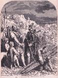 The Sailors Quarrel Near Bayonne Ad 1292-Francois Edouard Zier-Giclee Print