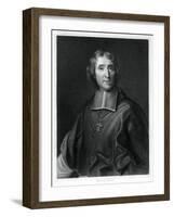 Francois Fenelon, French Roman Catholic Theologian, Poet and Writer-J Thomson-Framed Giclee Print