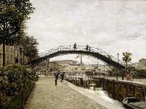 Le canal Saint Martin-François Firmin-Girard-Laminated Giclee Print