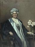 Portrait de Madame Soyer, née Ehrler-François Flameng-Giclee Print