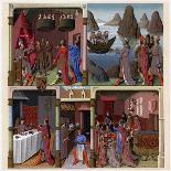 Sergius Orata and Other Romans, 1473-1480-Francois Fouquet-Framed Stretched Canvas