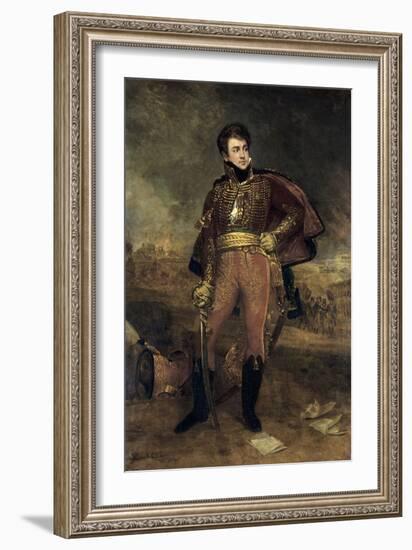 Francois Fournier-Sarloveze-Antoine-Jean Gros-Framed Giclee Print