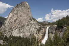 The Half Dome and the Nevada Fall, Yosemite-Francois Galland-Photographic Print