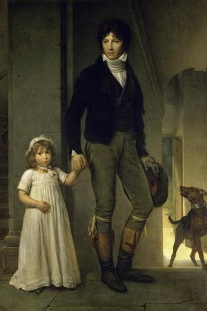 Portrait de J.B. Isabey et Sa Fille