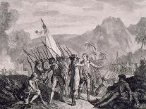 Capture of Island of Grenada, July 4, 1779-Francois Godefroy-Giclee Print