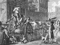 The Assault on John Malcolm, Boston, January 25, 1774-Francois Godefroy-Framed Giclee Print