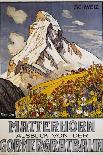 Matterhorn Travel Poster by Francois Gos-Francois Gos-Mounted Giclee Print