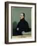 Francois Guizot (1787-1874) after a Painting by Paul Delaroche (1797-1856) circa 1878-Jean Georges Vibert-Framed Giclee Print