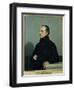 Francois Guizot (1787-1874) after a Painting by Paul Delaroche (1797-1856) circa 1878-Jean Georges Vibert-Framed Giclee Print