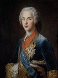Portrait of the King Louis XV (1710-177)-François-Hubert Drouais-Framed Giclee Print