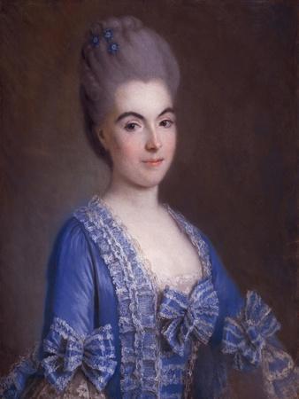 Portrait of Lady in Blue