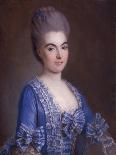 Portrait of Lady in Blue-Francois Hubert Drouais-Giclee Print