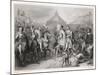 Francois I of France Meets Henry VIII of England-Geoffroy-Mounted Art Print