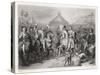 Francois I of France Meets Henry VIII of England-Geoffroy-Stretched Canvas