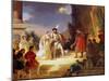 Francois I with Leonardo Da Vinci-Alexandre Evariste Fragonard-Mounted Giclee Print