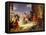 Francois I with Leonardo Da Vinci-Alexandre Evariste Fragonard-Framed Stretched Canvas