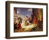 Francois I with Leonardo Da Vinci-Alexandre Evariste Fragonard-Framed Giclee Print