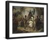 François Ier armé chevalier par Bayard-Louis Ducis-Framed Giclee Print