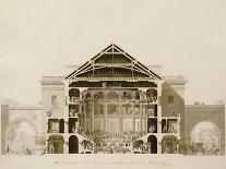 A Longitudinal Section for the Design for the Comedie Italienne-Francois-joseph Belanger-Giclee Print