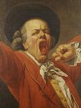 Self-Portrait as a Yawning Man, 1791-Francois-joseph Ducreux-Stretched Canvas